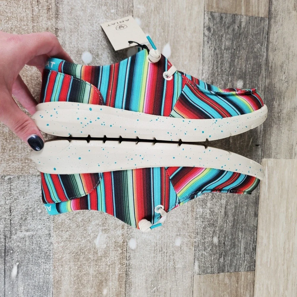 Ariat Hilo Womens Casual Shoes Sz 6 B Multi Striking‎ Serape Comfort Sneakers